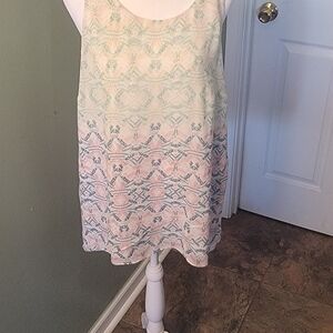 CAbi Pastel Patterned Camisole